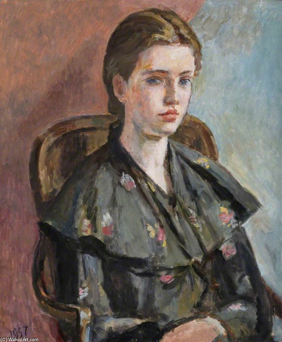 Buy Museum Art Reproductions Portrait Of A Girl by Vanessa Bell (Inspired By) (1879-1961, United Kingdom) | ArtsDot.com