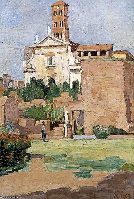 Order Art Reproductions The Forum, Rome by Vanessa Bell (Inspired By) (1879-1961, United Kingdom) | ArtsDot.com