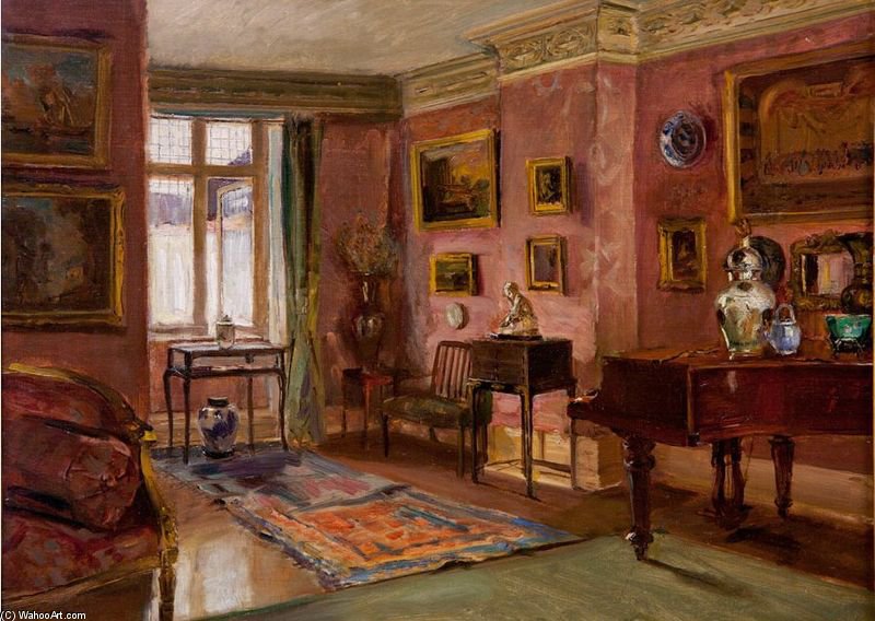 Buy Museum Art Reproductions The Front Parlor by Walter Gay (1856-1937, United States) | ArtsDot.com