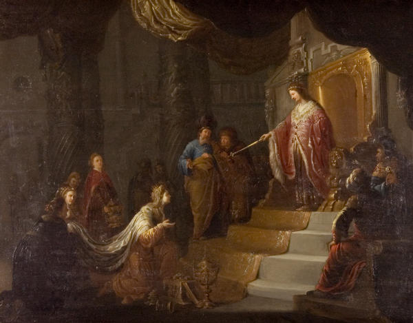 Order Artwork Replica Solomon And The Queen Of Sheba by Willem De Poorter (1608-1668, Netherlands) | ArtsDot.com