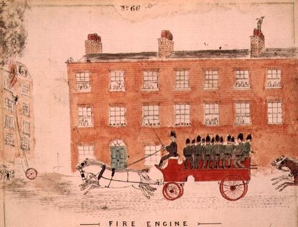 Buy Museum Art Reproductions The Fire Engine by William Francis Freelove (1840-1920, United Kingdom) | ArtsDot.com