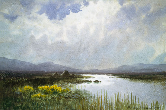 Order Oil Painting Replica Connemara Landscape by William Samuel Horton (1865-1936, United States) | ArtsDot.com