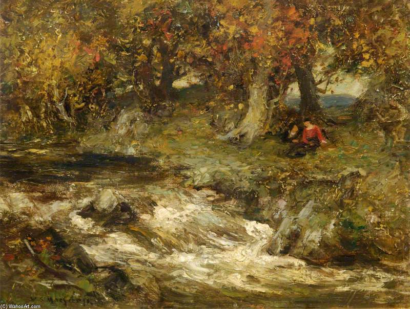 Order Oil Painting Replica Autumn by William Stewart Macgeorge (1861-1931, Canada) | ArtsDot.com