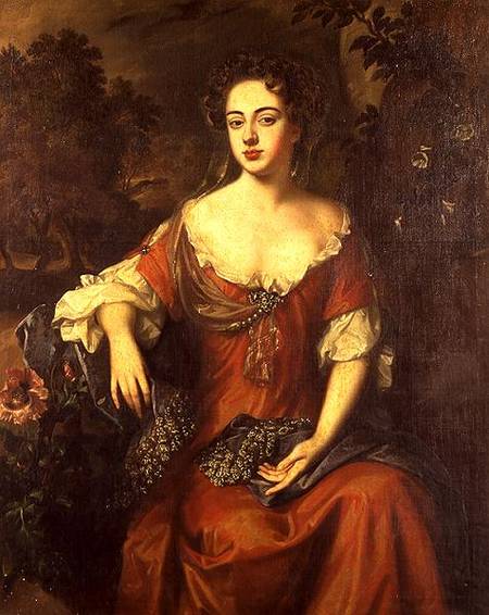 Order Oil Painting Replica Portrait Of Lady Brownlow by Willem Wissing (1656-1687, Netherlands) | ArtsDot.com