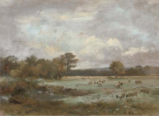 Order Artwork Replica On Hale Farm Water Meadows by James Stark (1794-1859, United Kingdom) | ArtsDot.com