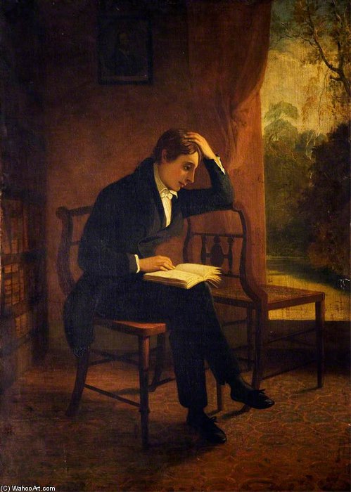Order Art Reproductions John Keats by Peter De Wint (1784-1849, United Kingdom) | ArtsDot.com