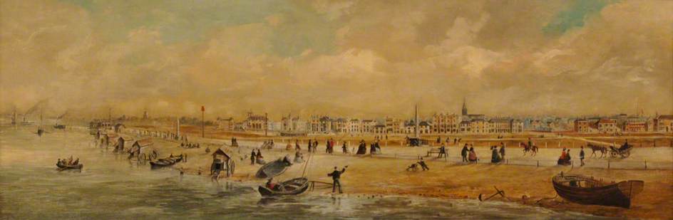 Order Paintings Reproductions View Of Southsea Common by Thomas Hosmer Shepherd (1792-1864, United Kingdom) | ArtsDot.com