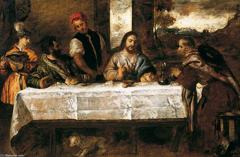 Order Oil Painting Replica Supper At Emmaus by William Etty (1787-1849, United Kingdom) | ArtsDot.com