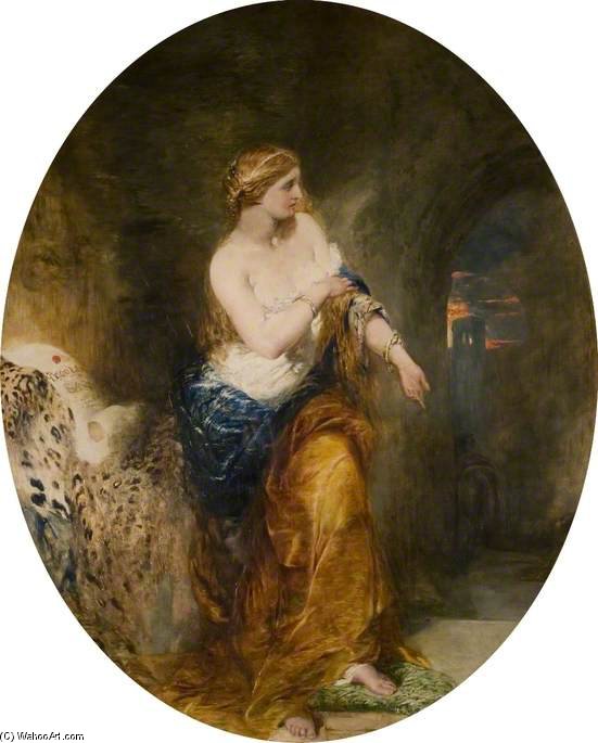 Buy Museum Art Reproductions Lady Godiva by Alfred Joseph Woolmer (1805-1892, United Kingdom) | ArtsDot.com