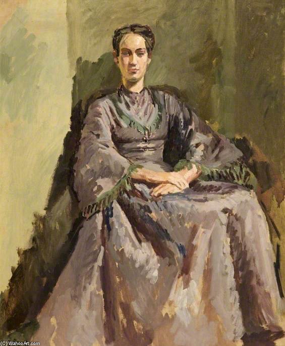 Buy Museum Art Reproductions Angelica Garnett by Duncan Grant (Inspired By) (1885-1978, Scotland) | ArtsDot.com