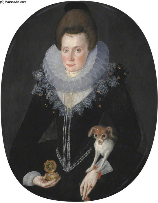 Order Art Reproductions Lady Arabella Stuart, Only Daughter Of The 6th Earl Of Lennox by Robert Peake | ArtsDot.com