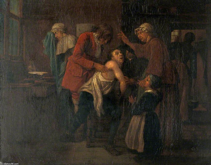 Order Artwork Replica A Surgical Operation by Jan Josef Horemans The Elder (1682-1759, Belgium) | ArtsDot.com