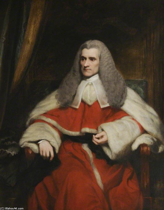 Buy Museum Art Reproductions Sir John Richardson , Judge Of Common Pleas by Thomas Phillips (1770-1845, United Kingdom) | ArtsDot.com