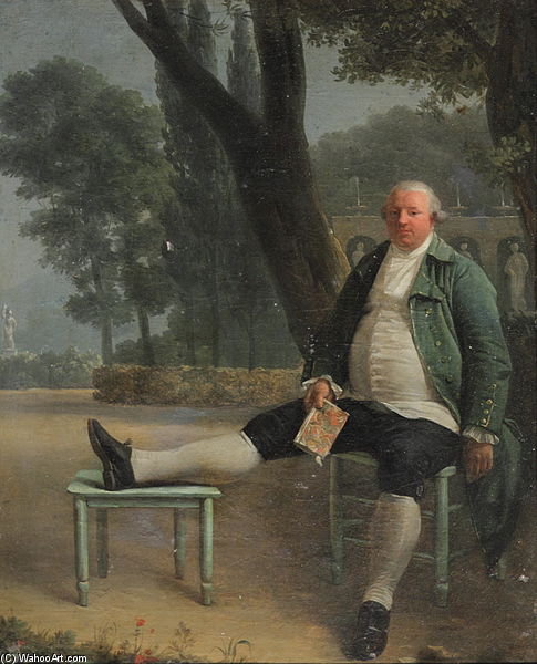 Buy Museum Art Reproductions Portrait D`antoine De Serilly by Henri Pierre Danloux (1753-1809, France) | ArtsDot.com
