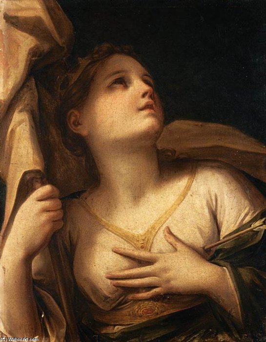 Order Art Reproductions St Ursula by Marcantonio Franceschini (1648-1729, Italy) | ArtsDot.com