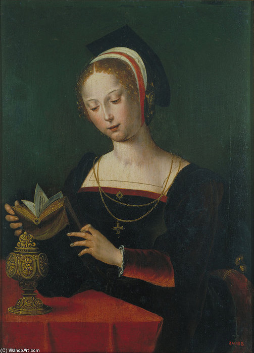 Buy Museum Art Reproductions Saint Mary Magdalene by Master Of The Parrot (1520-1540, Netherlands) | ArtsDot.com