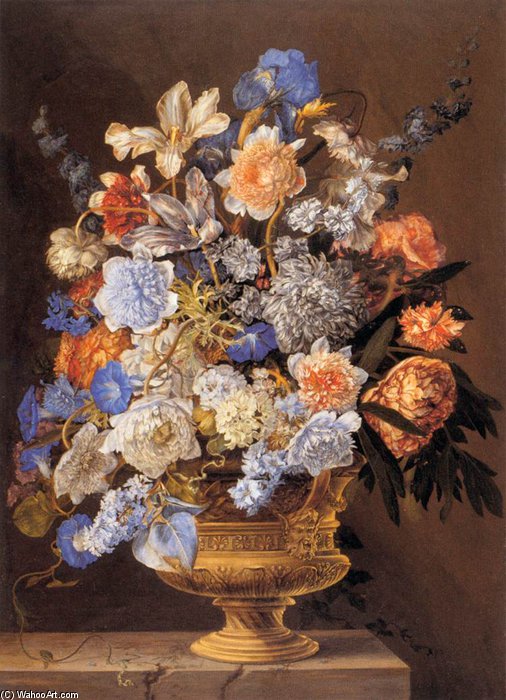 Bouquet Of Flowers by Jacques I Bailly Jacques I Bailly | ArtsDot.com