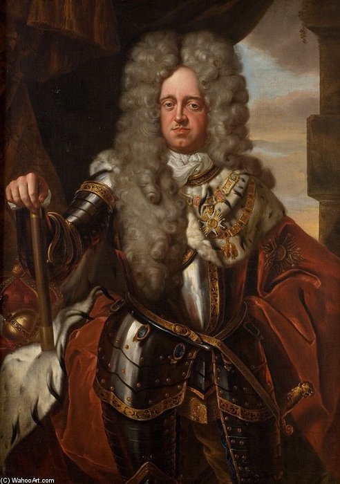 Order Artwork Replica Portrait Of Johann Wilhelm, Elector Of The Palatinate by Johan Francois Douven (1656-1727, Netherlands) | ArtsDot.com