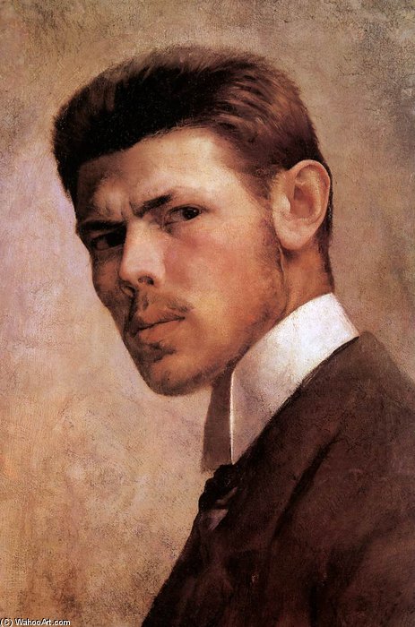 Order Artwork Replica Self Portrait - by Janos Vaszary (1867-1939, Hungary) | ArtsDot.com