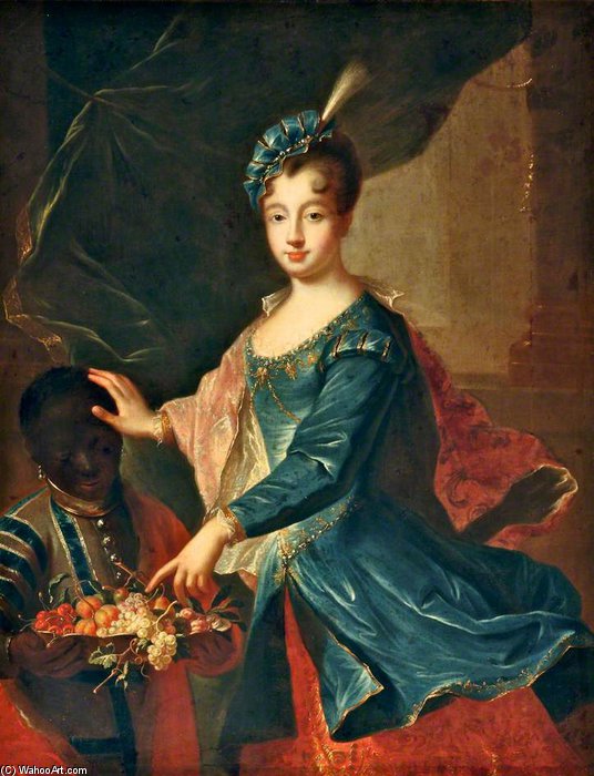 Buy Museum Art Reproductions Catherine-marie Legendre by Jean Baptiste Santerre (1651-1717, France) | ArtsDot.com
