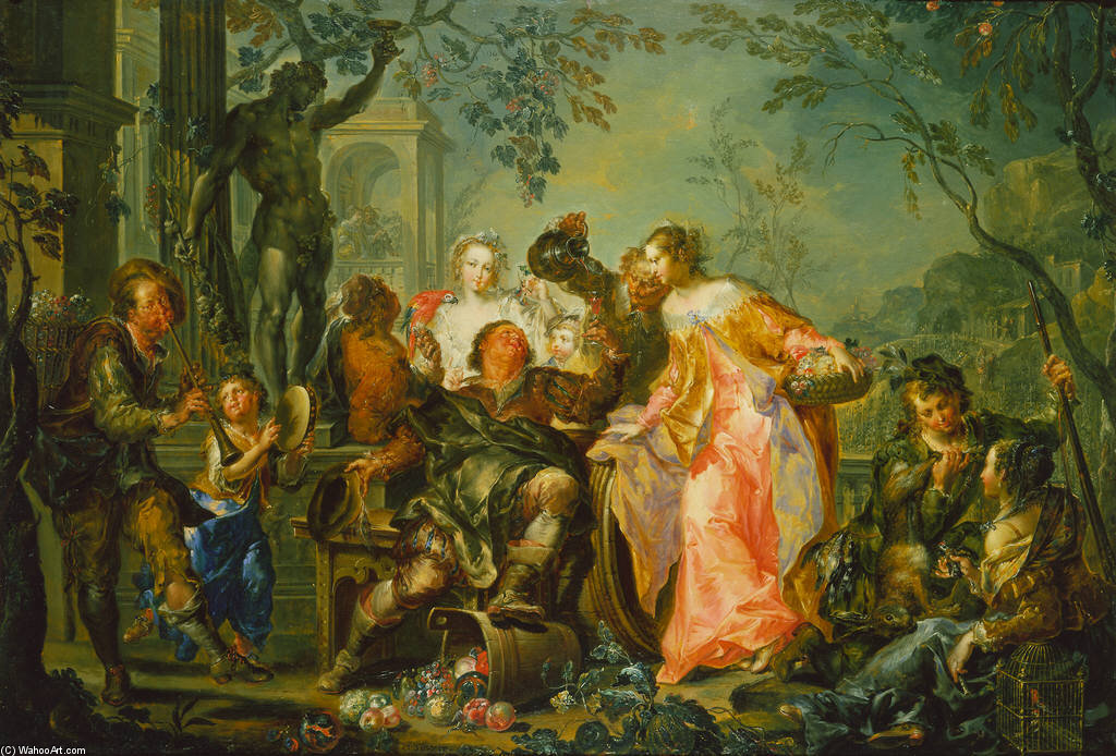 Order Art Reproductions Herbst by Johann Georg Platzer (1704-1761, Italy) | ArtsDot.com