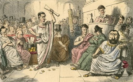 Buy Museum Art Reproductions Cicero Denouncing Cataline by John Leech (1817-1864, United Kingdom) | ArtsDot.com
