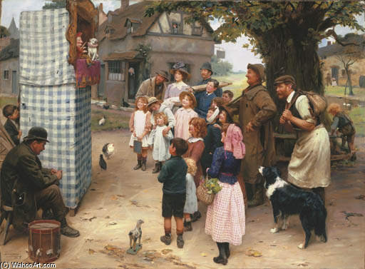 Order Oil Painting Replica Untitled by Arthur John Elsley (1860-1952, United Kingdom) | ArtsDot.com