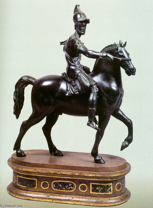 Buy Museum Art Reproductions Equestrian Statue Of Cosimo by Baccio Bandinelli (Bartolommeo Brandini) | ArtsDot.com