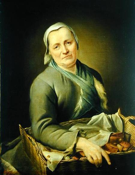 Order Paintings Reproductions The Kitchen Maid by Balthasar Denner (1685-1749, Germany) | ArtsDot.com