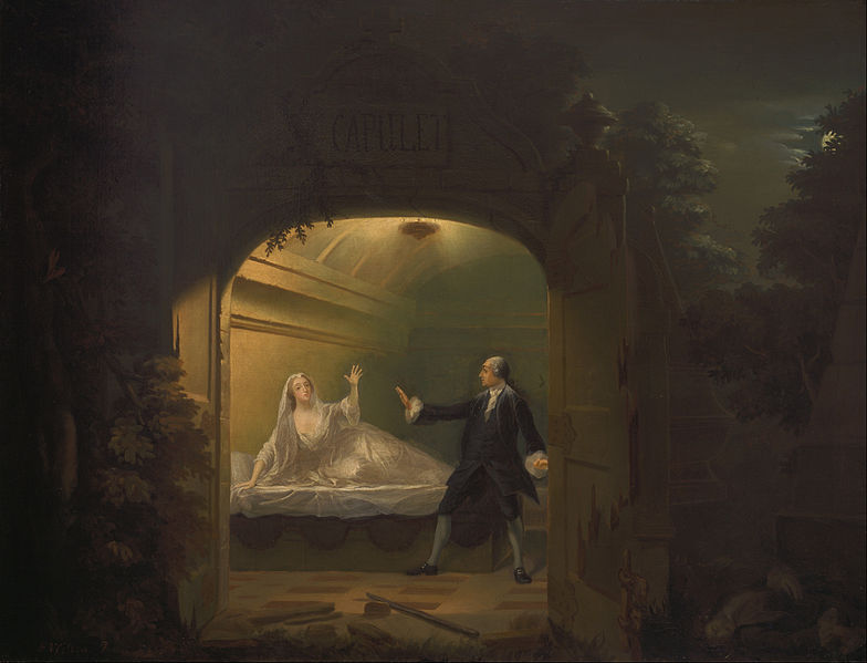 Order Artwork Replica David Garrick And George Anne Bellamy In ``romeo And Juliet`` by Benjamin Wilson (1721-1788, United Kingdom) | ArtsDot.com