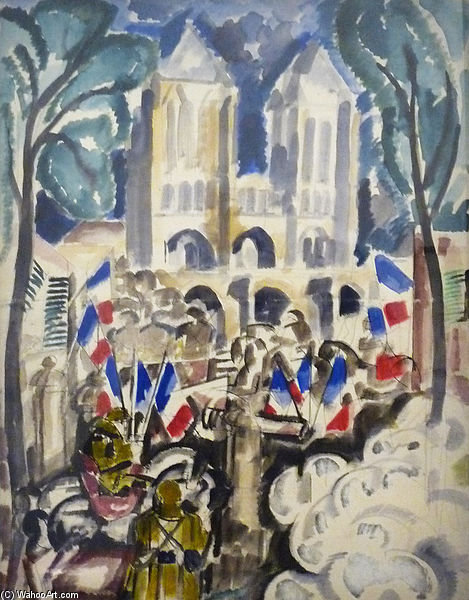 Order Art Reproductions Noyon by Charles Georges Dufresne (1876-1938, France) | ArtsDot.com