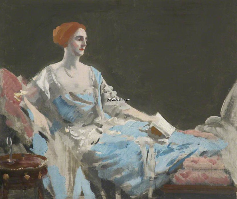 Order Artwork Replica Lady Rocksavage by Charles Henry Sims (1873-1928, United Kingdom) | ArtsDot.com