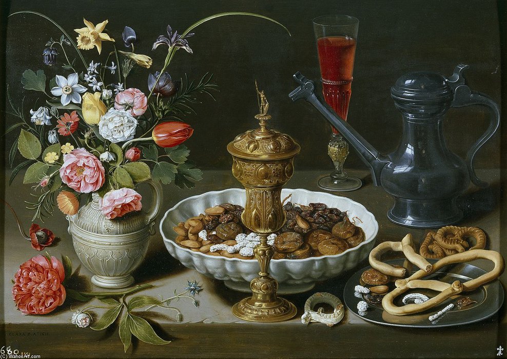 Buy Museum Art Reproductions Mesa by Clara Peeters (1594-1657, Belgium) | ArtsDot.com