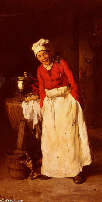 Buy Museum Art Reproductions La Petit Cuisinier by Claude Joseph Bail (1862-1921, France) | ArtsDot.com