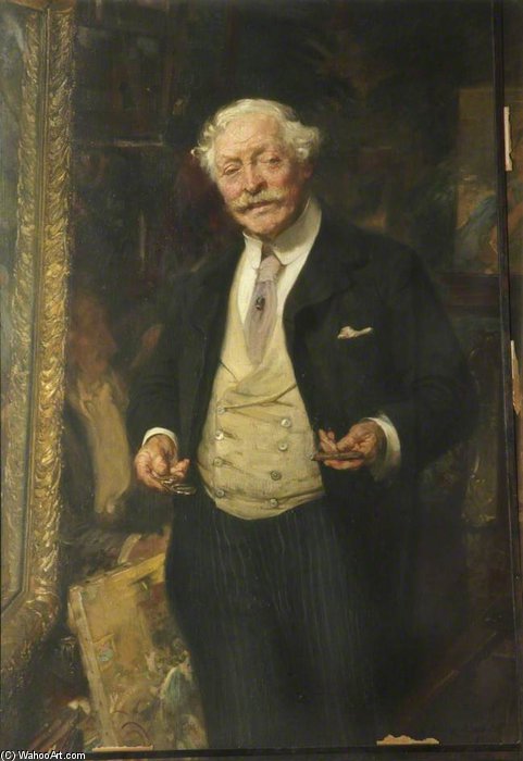 Order Art Reproductions Sir David Murray by Edgar Bundy (1862-1922, United Kingdom) | ArtsDot.com
