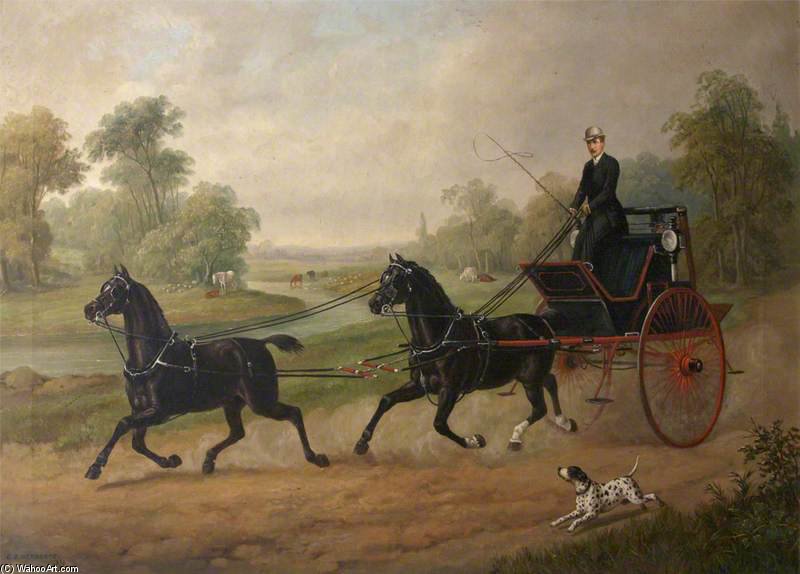 Buy Museum Art Reproductions Edmund Wilson by Edward Benjamin Herberte (1857-1893, United Kingdom) | ArtsDot.com