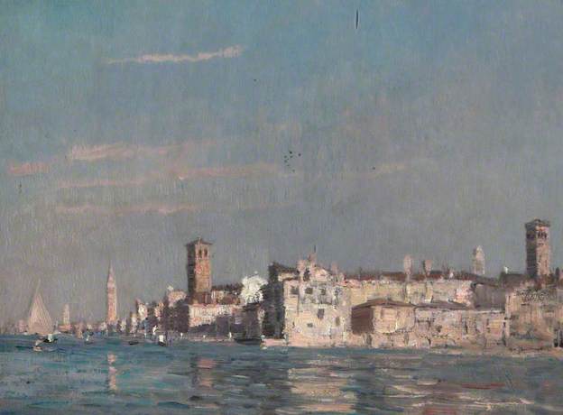 Order Artwork Replica Venice From The Lagoon by Emma Ciardi (1879-1933, Italy) | ArtsDot.com