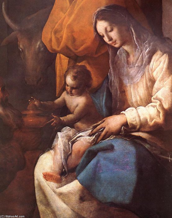 Order Oil Painting Replica The Adoration Of The Magi by Eugenio Cajes (1575-1634, Spain) | ArtsDot.com
