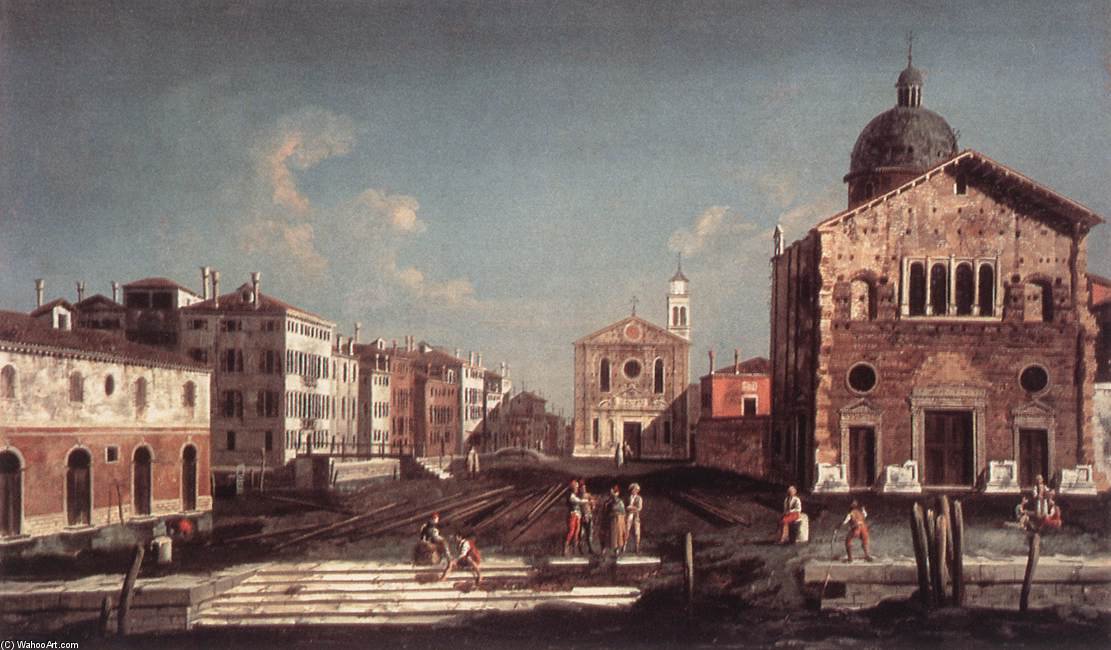 Buy Museum Art Reproductions San Giuseppe Di Castello by Francesco Albotto (1721-1757, Italy) | ArtsDot.com