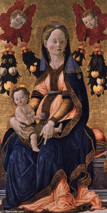 Order Oil Painting Replica Virgin And Child by Francesco Vanni (1563-1610, Italy) | ArtsDot.com