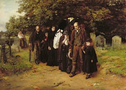 Order Oil Painting Replica I Am The Resurrection And The Life by Francis Montague Holl (1845-1888, United Kingdom) | ArtsDot.com