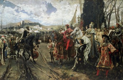 Order Artwork Replica The Surrender Of Granada by Francisco Pradilla Ortiz (1848-1921, Spain) | ArtsDot.com
