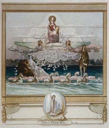 Order Artwork Replica Dante`s `divine Comedy (22) by Franz Von Bayros (1866-1924, Croatia) | ArtsDot.com