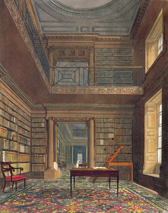 Order Paintings Reproductions Eton College Library by Frederick Mackenzie (1841-1889, Canada) | ArtsDot.com