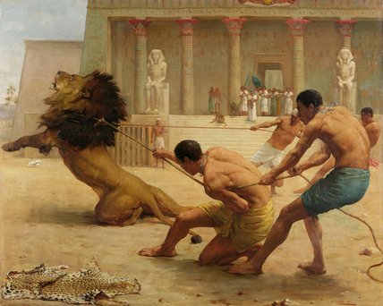 Order Art Reproductions Ancient Sport by George Goodwin Kilburne (1839-1924, United Kingdom) | ArtsDot.com