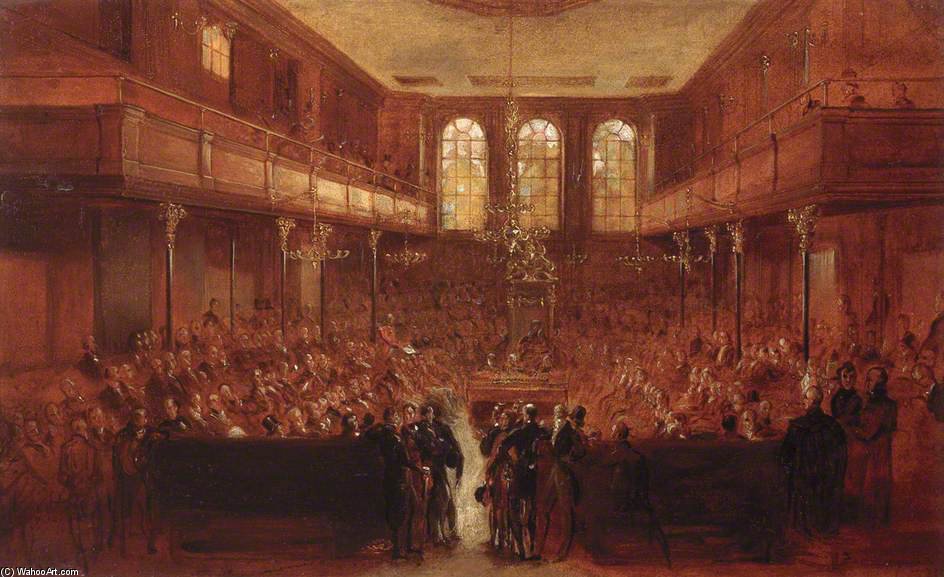 Buy Museum Art Reproductions The First Reformed House Of Commons, by George Hayter (1792-1871, United Kingdom) | ArtsDot.com