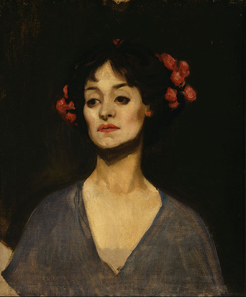 Buy Museum Art Reproductions Portrait Of A Lady (the Dancer) by George Lambert | ArtsDot.com