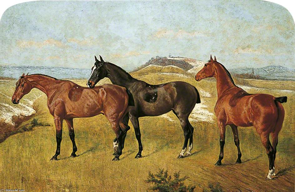 Order Oil Painting Replica `whissendine`, `swallow` And `tiptop` by George Paice (1854-1925, United Kingdom) | ArtsDot.com