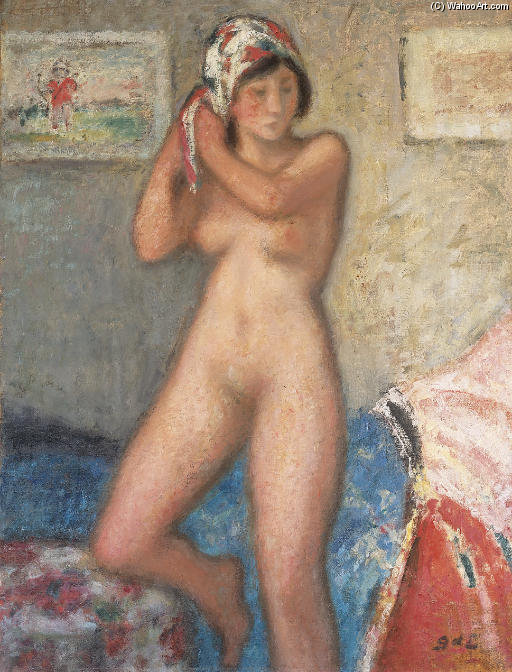 Buy Museum Art Reproductions Naked Styling by Georges Despagnat (1870-1950, France) | ArtsDot.com