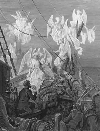 Buy Museum Art Reproductions The Mariner Sees The Band Of Angelic Spirits by Paul Gustave Doré | ArtsDot.com